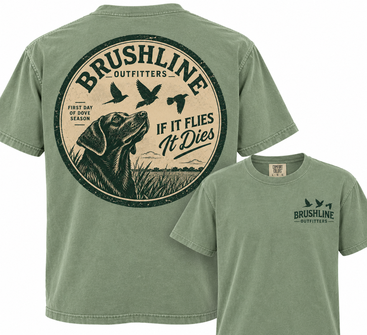 If It Flies, It Dies Comfort Colors Tee